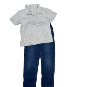Carters + Cherokee Boys 5t shirt + Jeans